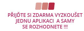 Přijďte si ZDARMA vyzkoušet jednu aplikaci a samy se rozhodnete!